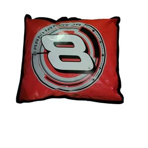 Nascar Red and Black Cushion